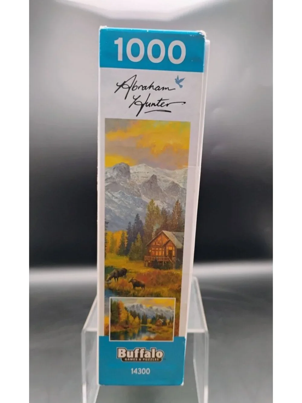 Abraham Hunter Buffalo Games 1000 Piece Canadian Rockies Puzzle